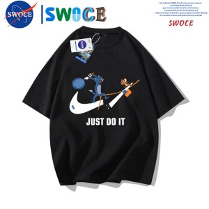 Cartoon cotton short-sleeved T-shirt