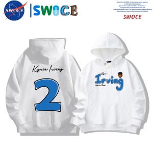 Basketball Sports Irving Blue No. 2 Hoodie