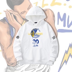 Basketball star Curry signed hoodie