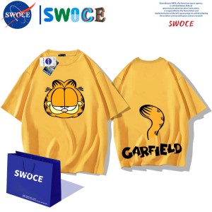 Garfield cotton short-sleeved T-shirt