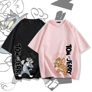 Cartoon cotton short-sleeved T-shirt