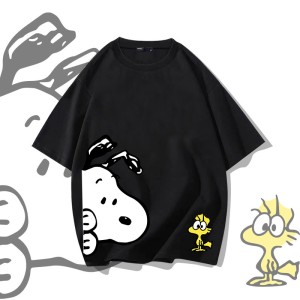Japanese cartoon Snoopy cotton short-sleeved T-shirt